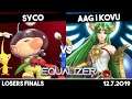 Syco (Olimar) vs AAG | Kovu (Palutena) | Loser Finals | Equalizer 1