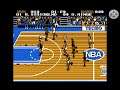 Tecmo NBA Basketball (NES) 1992 - Portland Trail Blazers vs San Antonio Spurs Game 045
