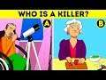 WHO IS A KILLER? 15 DETECTIVE RIDDLES AND CRIME SCENES EXPLAINED