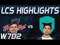 100 vs IMT Highlights LCS Spring 2020 W7D2 100Thieves vs Immortals LCS Highlights 2020 by Onivia