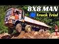 8x8 4-axles MAN TGS 35.480 By HS Schoch Hardox Truck Trial - Extreme OFF-ROAD & Downhill Actions!