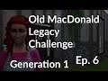 A relaxing day at the beach | Old MacDonald Legacy Challenge #6 | Sims 4 Gameplay