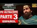 Assassin's Creed Valhalla La Ira de los Druidas | Gameplay Español | Parte 3 | PC 4K 60FPS