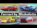 Ferrari by Michelotto (Solo Michelotto) - 50th Anniversary Trackday, Mugello - 5x F333sp, P80/C, etc