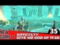 God Of War 4 - New Game+ Walkthrough Part 35 - The Flying Ship (Helheim) | Give Me God of War