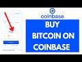 How to Buy Bitcoin on Coinbase (Quick & Easy!) | Coinbase Tutorial
