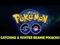 Pokémon GO - Catching a Winter Beanie Pikachu