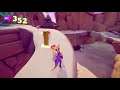 Spyro The Dragon - DRY CANYON - How to make the hardest JUMP to the Dragon