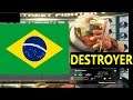 STREET FIGHTER V AE - -DESTROYER- (NASH) BRAZIL REPLAY FIGHT 2019