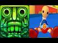 Temple Run 2 VS Buddyman Run Android Gameplay