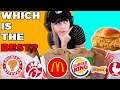 The Best Fast Food - Chicken Sandwich Taste Test || BerryCrepe