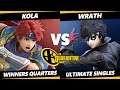 The Quarantine Series Winners Quarters - Kola (Roy) Vs. Wrath (Joker) Smash Ultimate - SSBU