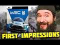 WRC 10 EARLY ACCESS Preview - First Impressions | 8-Bit Eric