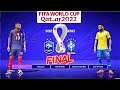 FRANCE - BRESIL | Finale Coupe du Monde 2022 | FIFA 21 PS5 MOD