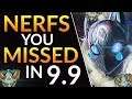 HIDDEN NERFS: KINDRED DELETED?! Patch 9.9 Buffs and Jungle Changes | LoL Challenger Guide