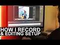 How I Record and Edit my Tutorial Videos + Youtube Desk Setup Tour