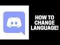 How to Change Language on Discord
