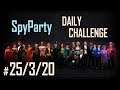 Let's Play the SpyParty Daily Challenge: The Matrix Code