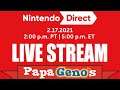 Live Stream Speculating the February 2021 Nintendo Direct - PapaGenos