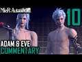 Nier Automata Walkthrough Part 10 - Adam & Eve Boss Battle: Alien Base Discovered