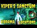 Nioh 2 Vipers Sanctum Kodama Locations