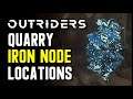 Outriders: Quarry - All Iron Node Locations