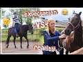 PAARDENMEISJES Expectations VS Reality! + BLOOPERS!! | Daphne draaft door & in Draf