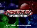 Power Play   Sports Trivia USA - Playstation (PS1/PSX)