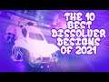 The 10 Best Dissolver Designs Of 2021! (Rocket League Car Designs)