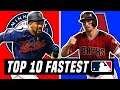 Top 10 FASTEST Players In The MLB 2020