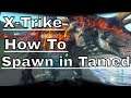 ark: How To Spawn In A Tamed Volcano Trike on ark Xbox one
