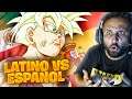 ESPAÑOL REACCIONA DOBLAJE (LATINO vs ESPAÑOL) DRAGON BALL - MEJORES MOMENTOS