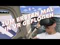 Gerade zum ersten Mal in VR geflogen! (Aerofly FS2)