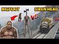 GTA 5 ONLINE : SIREN HEAD VS BIGFOOT (WHO WILL WIN?)