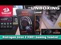 Redragon Siren 2 H301 USB Gaming headset (Black) 7.1 UNBOXING - Sulit | Panalong panalo!