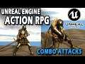 Unreal Engine 5 Melee Combat System Tutorial | Melee Combo Animations | ARPG #9