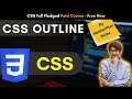 CSS 2021 Tutorial : Outline in CSS | outline-style, outline-offset, outline-width #learncss