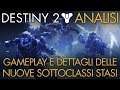Destiny 2 | Gameplay e Dettagli Abilità Sottoclassi Stasi (Oscurità) | Analisi Completa