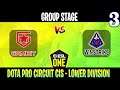 ESL One DPC CIS | Winstrike vs Gambit Game 3 | Bo3 | Group Stage Lower Division | DOTA 2 LIVE