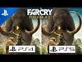 Far Cry Primal PS5 VS PS4 Graphics Comparison Gameplay 4K/PlayStation 5 VS PlayStation 4/Next Gen