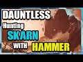 How to solo Skarn using Hammer - Dauntless