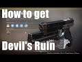 How to start and get Devil's Ruin Exotic | Timelost Fragments Locations | Destiny 2 Season of Dawn