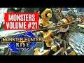 Monster Hunter Rise VOLUME #21 GAMEPLAY TRAILER NEW DETAILS NEW MONSTER FIGURES モンスターハンターライズ 【21巻図】