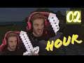 [2nd Hour] PewDiePie 12 Hour Livestream Playing Minecraft on DLive