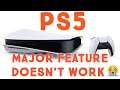 PS 5 Major Feature Doesn't Work On T.V || What Is The Major Feature Of PS 5 || IN ENGLISH
