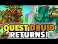 QUEST Druid Returns In 2021 & Feels GREAT✅! | Darkmoon Faire Hearthstone