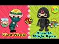 Ryan Ninja VS Vlad Ninja | TAG WITH RYAN vs VLAD & NIKI RUN Gameplay | Smiles Giggles Laughs