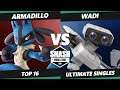 SWT NA East RF Top 16 - Armadillo (Lucario) Vs. WaDi (ROB) Smash Ultimate Tournament