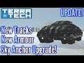 Terratech Update - New Armor, New Tracks, Sky anchor made better!