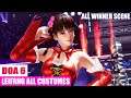 Dead or Alive 6 Gameplay Leifang All Winner Scene with All Costume Pc Gameplay Playstation GamesHd